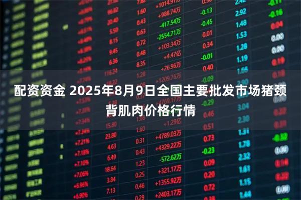 配资资金 2025年8月9日全国主要批发市场猪颈背肌肉价格行情